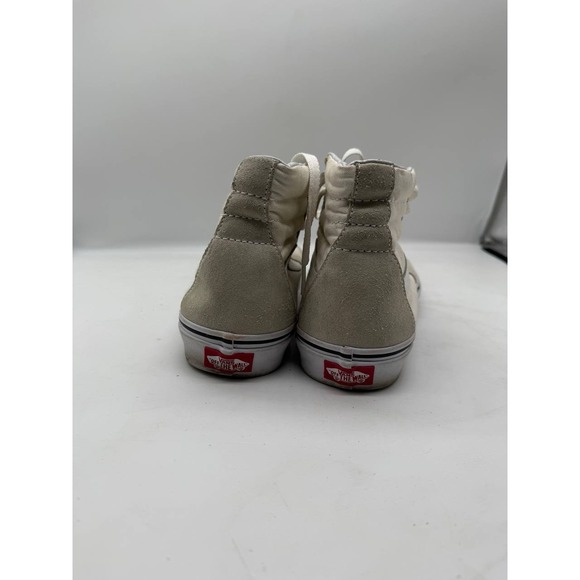 VANS SK8-HI Beige/White Suede/Canvas Sneakers Shoes 500714 US sz. W 9 /7.5 M - Picture 2 of 9